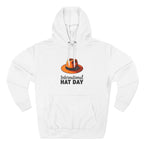 Fleece Hoodie for International Hat Day Celebration