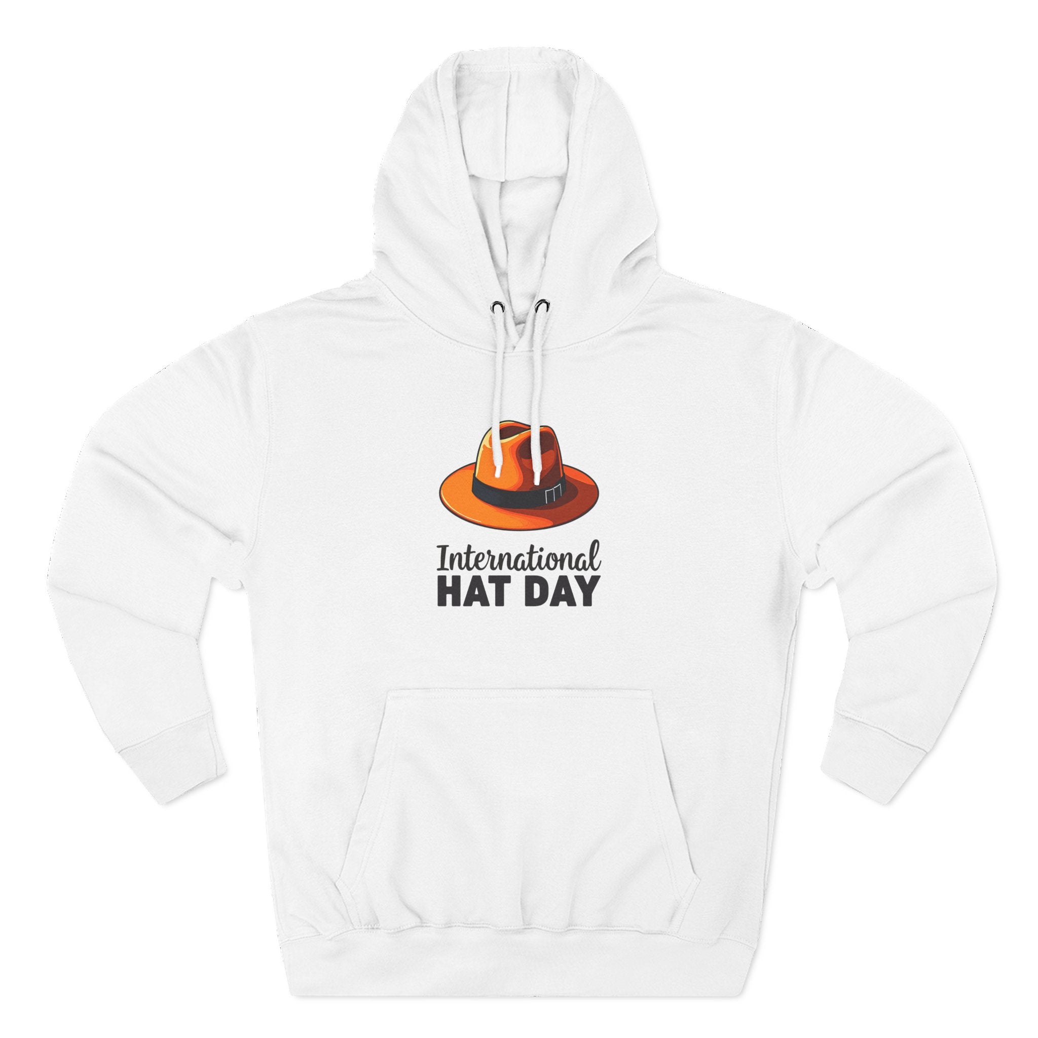 Fleece Hoodie for International Hat Day Celebration