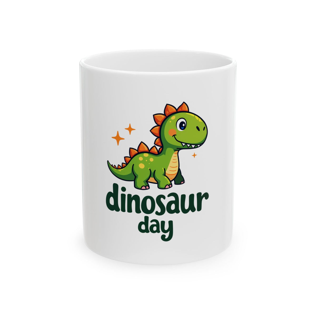 Dinosaur Day Mug Gift - Custom Dino Design for Kids & Adults