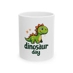 Dinosaur Day Mug Gift - Custom Dino Design for Kids & Adults