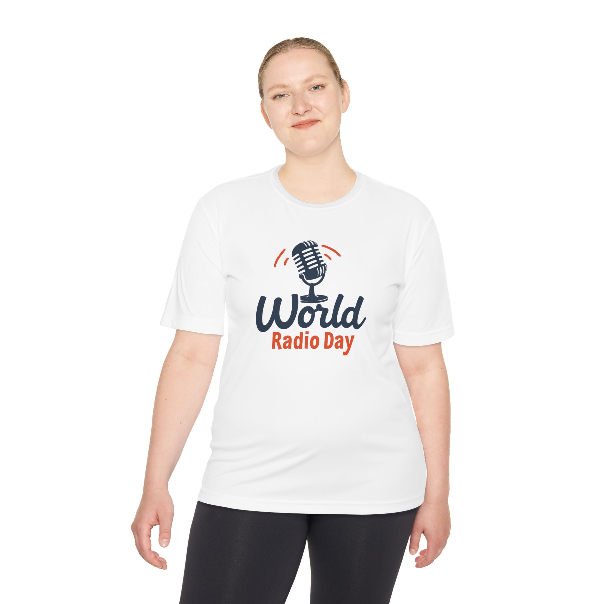 World Radio Day Wicking Tee - Tech Gift for Radio