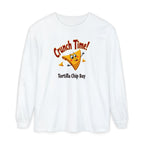 Funny Crunch Time Tortilla Chip Day Long Sleeve T-Shirt