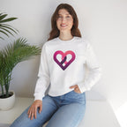 Colorful Heart Sweatshirt - Unisex Love Fashion