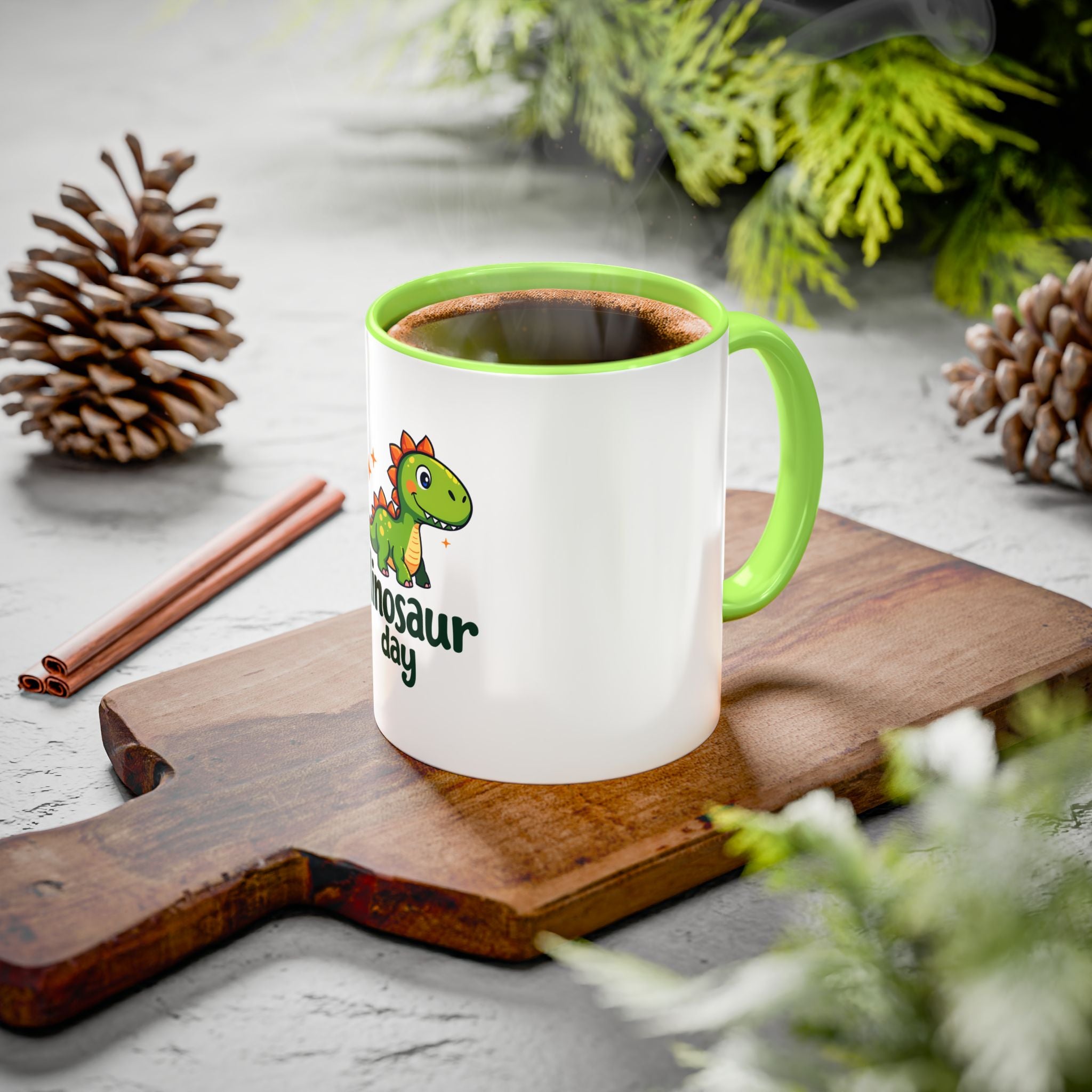 Colorful Dinosaur Mug