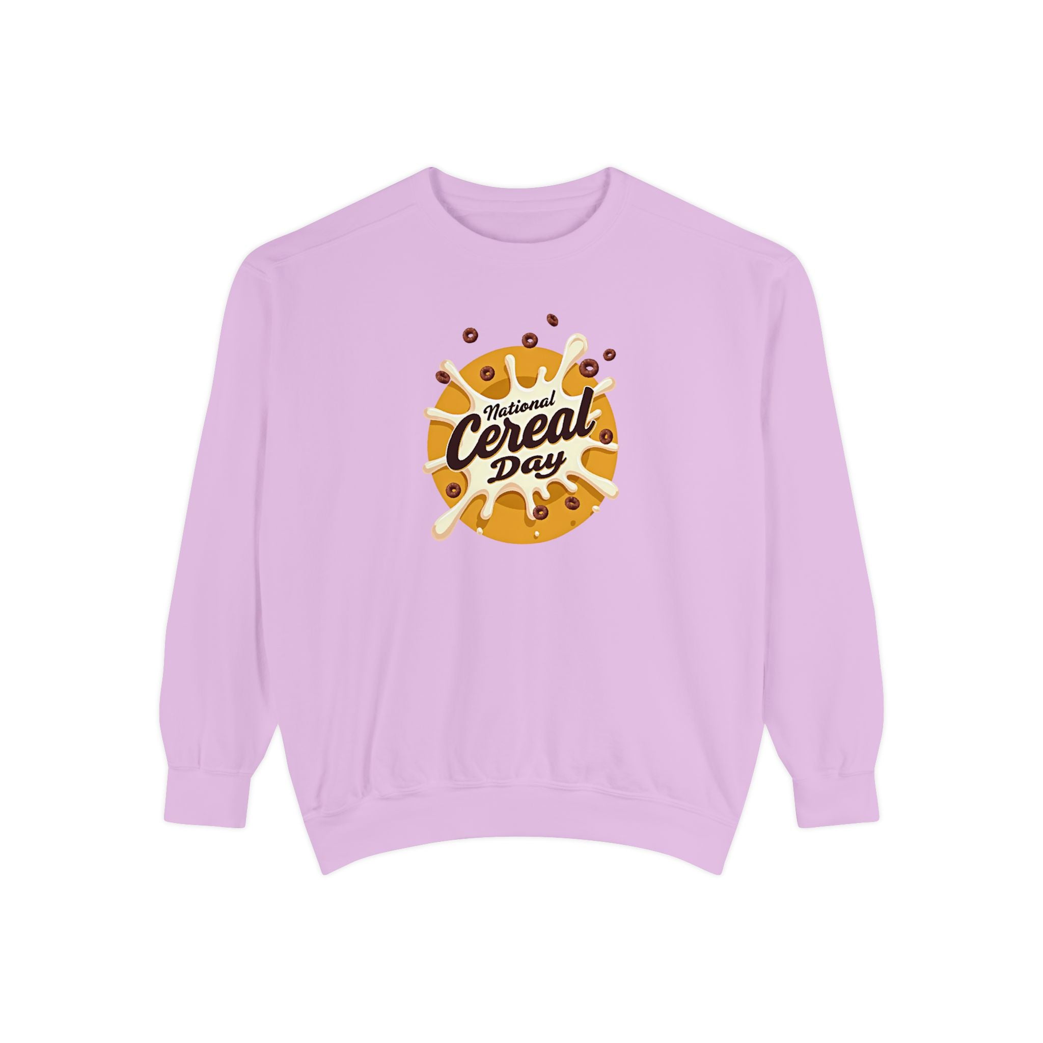 Cereal Day Sweatshirt - Unisex Garment-Dyed