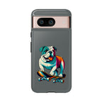 national pet day skateboard bulldog phone case for dog lovers