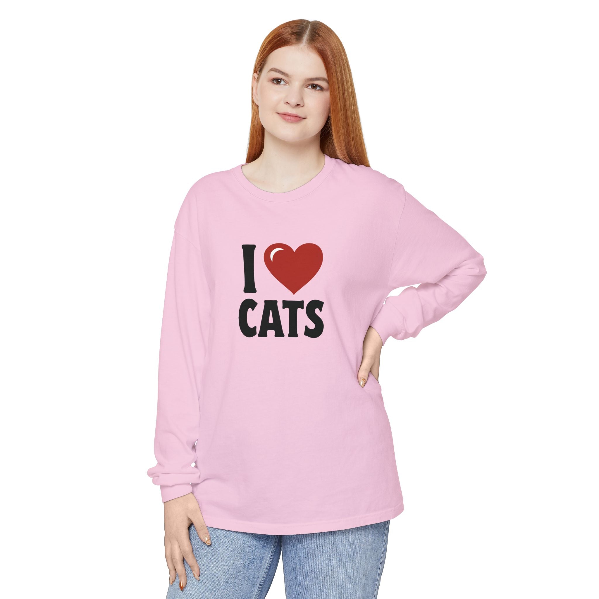 Cat Lover Long Sleeve Tee