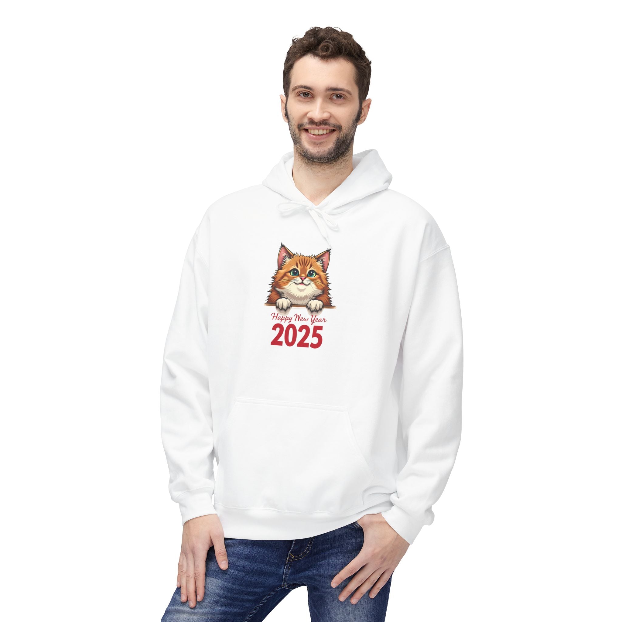 Cute Cat Lover Hoodie - Cozy Pullover for Cat Moms
