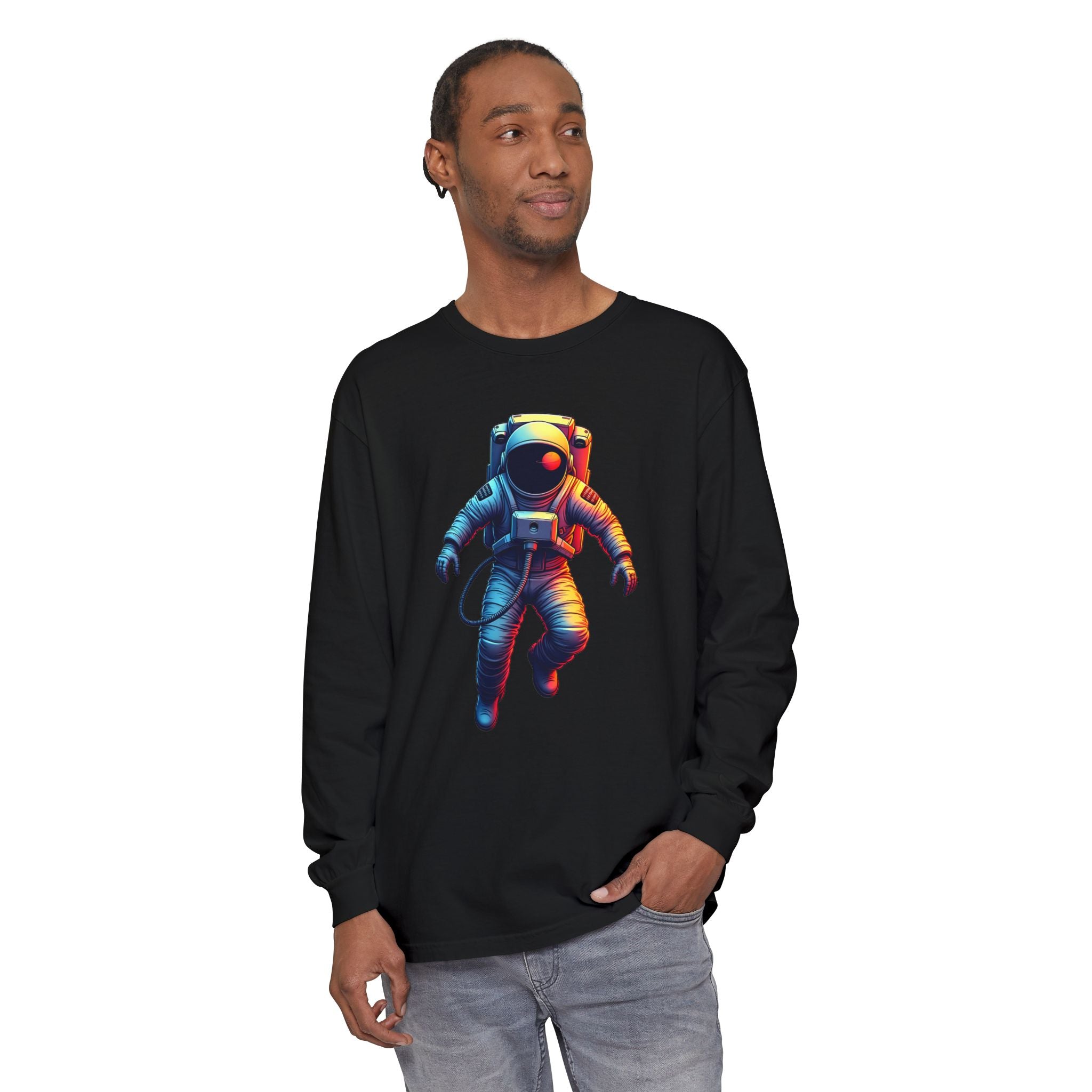 Astronaut Unisex Long Sleeve T-Shirt,