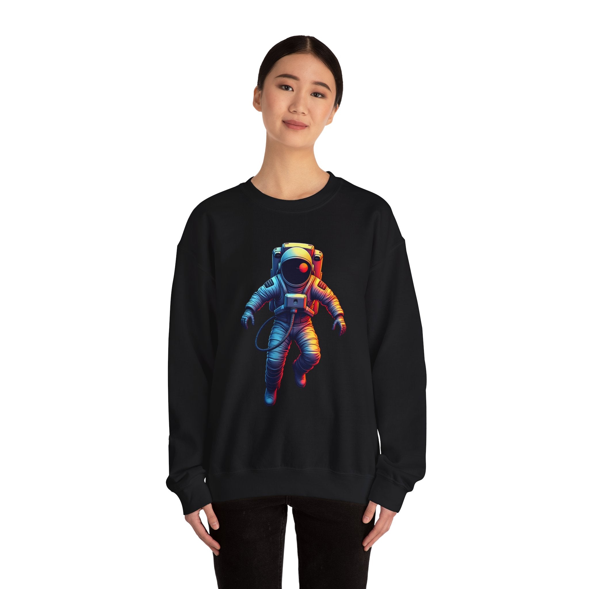 National Space Day Unisex Sweatshirt - Astronaut Space Design