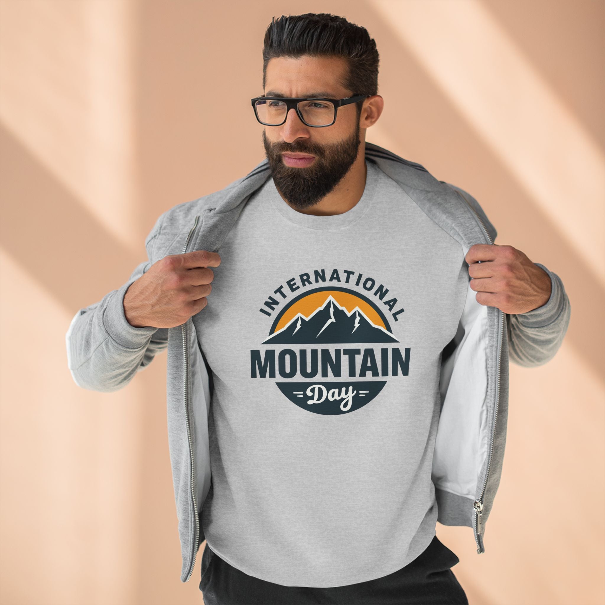 International Mountain Day Crewneck Sweatshirt - Cozy Sweater for Nature Lovers