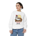 Cute Pony Sweatshirt - Garment-Dyed Vintage Comfort