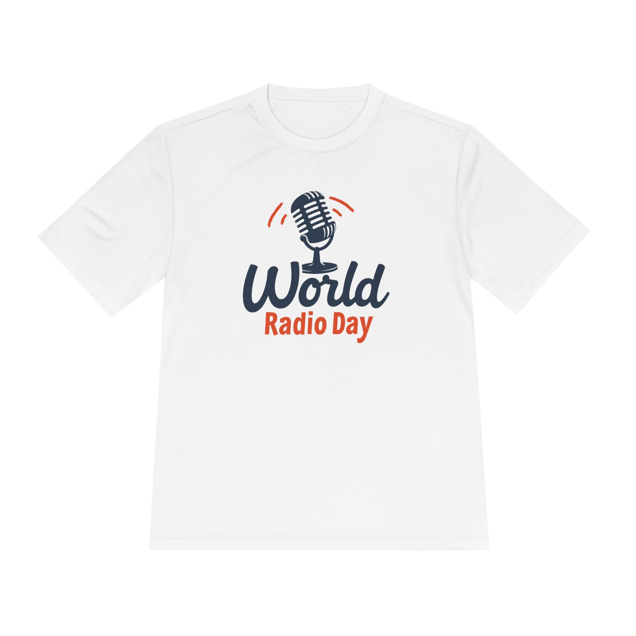 World Radio Day Wicking Tee - Tech Gift for Radio