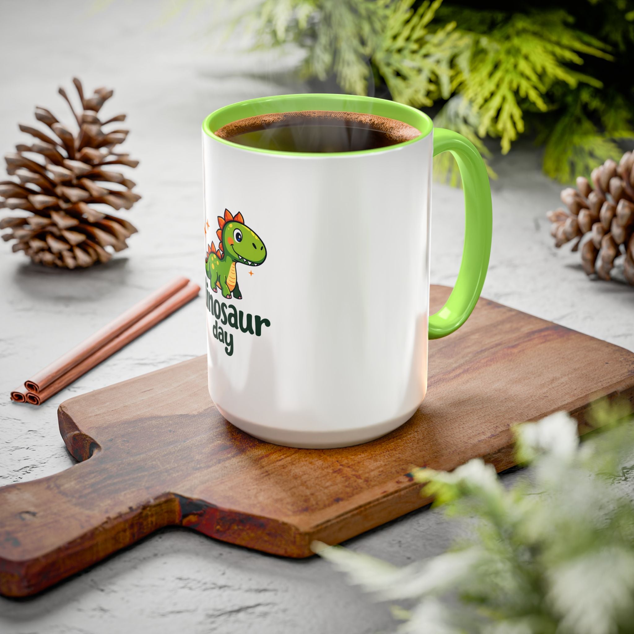 Colorful Dinosaur Mug