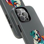national pet day skateboard bulldog phone case for dog lovers