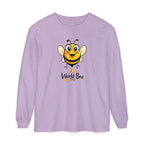 Cheerful Bee Long Sleeve T-Shirt for World Bee Day