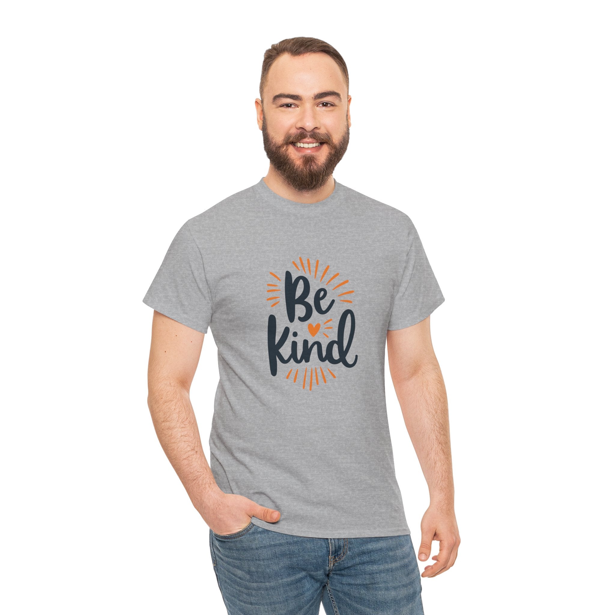 Be Kind T-Shirt - Bold Hand Lettered Inspirational Design