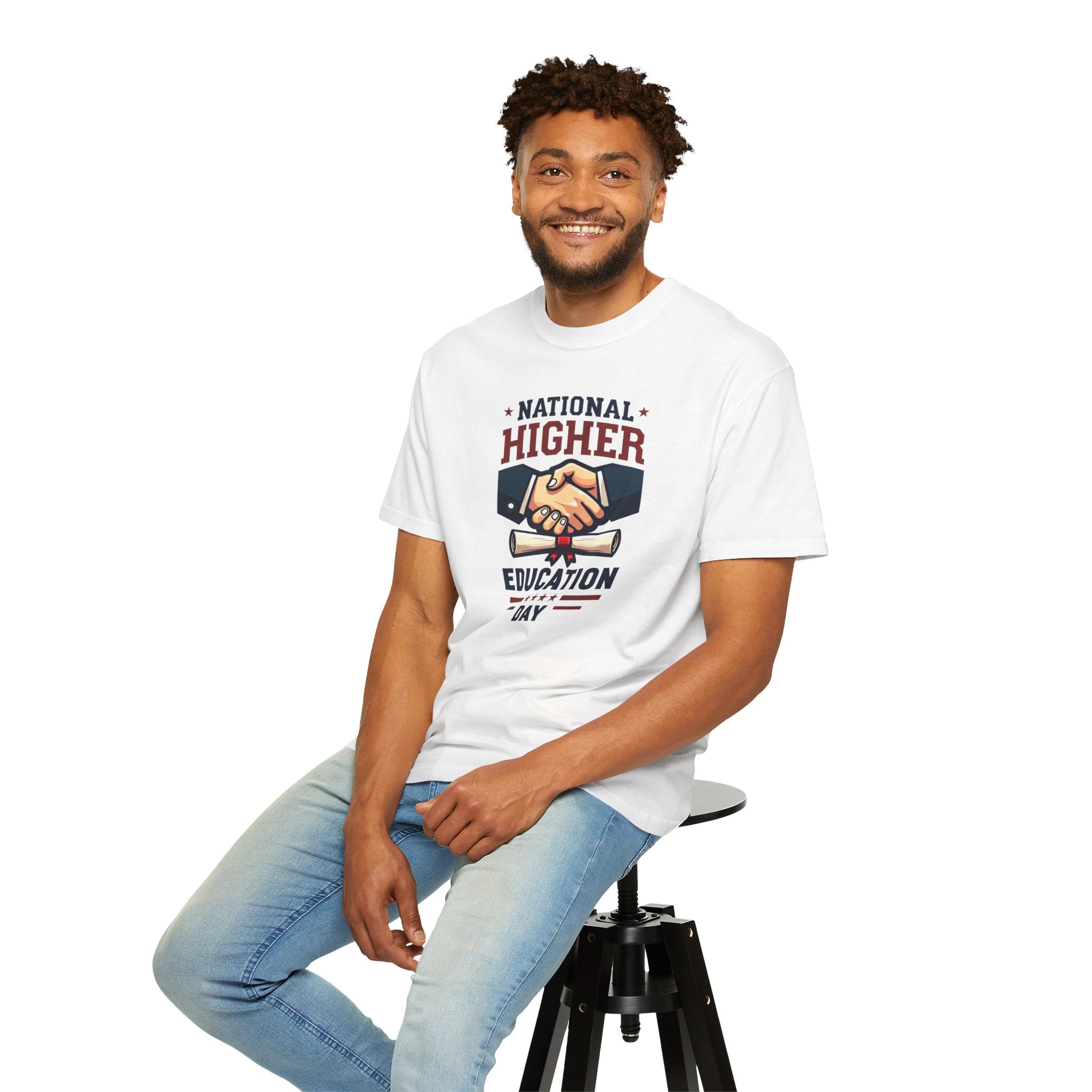 National Higher Education Day Unisex T-shirt - Graduation Gift and College Shirt