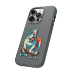 national pet day skateboard bulldog phone case for dog lovers