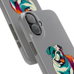 Slim Phone Case - Skateboarding Bulldog Pet Lover Gift