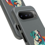 national pet day skateboard bulldog phone case for dog lovers