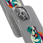 Slim Phone Case - Skateboarding Bulldog Pet Lover Gift