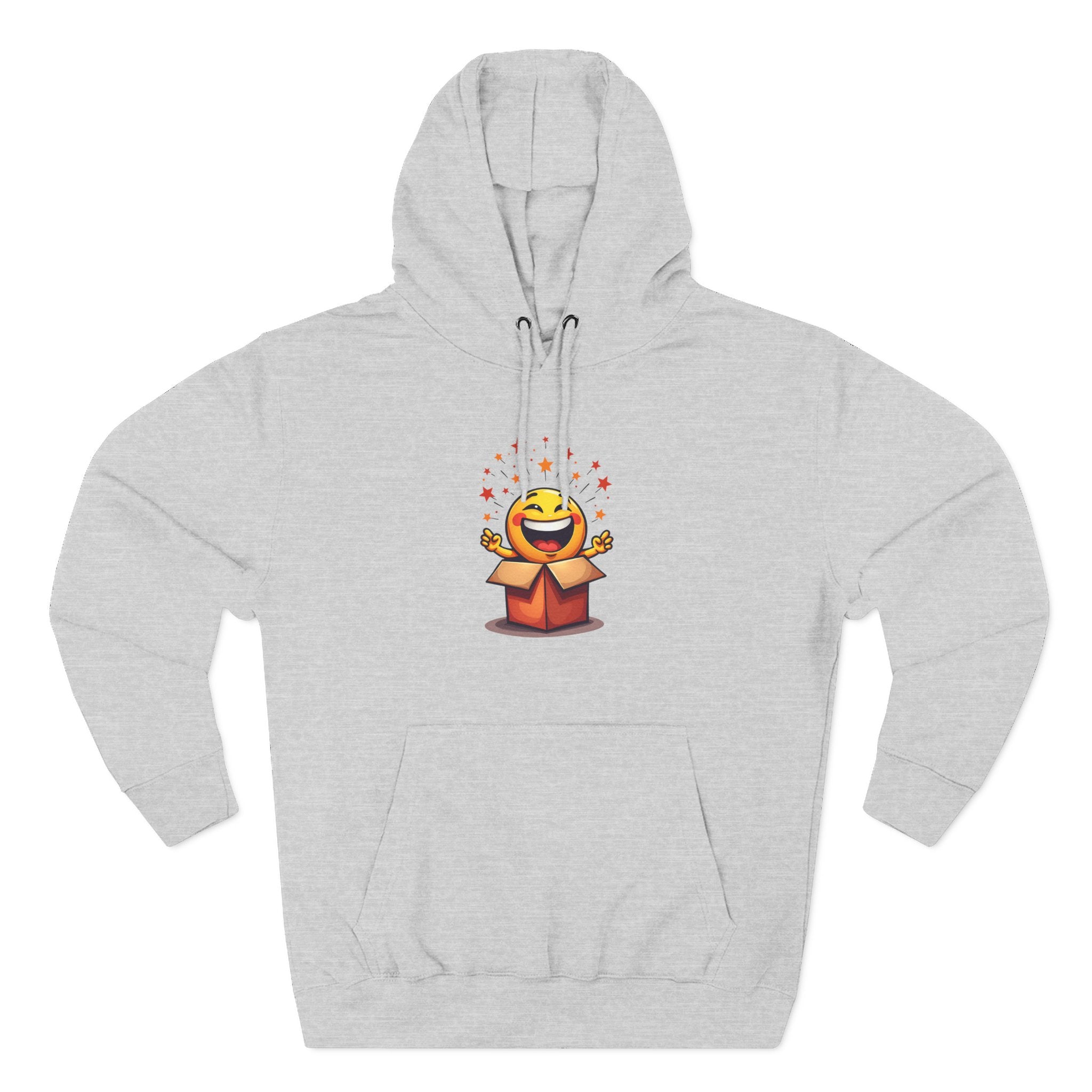 Fleece Hoodie - Cheerful Animal Design, Cozy Gift for Birthdays