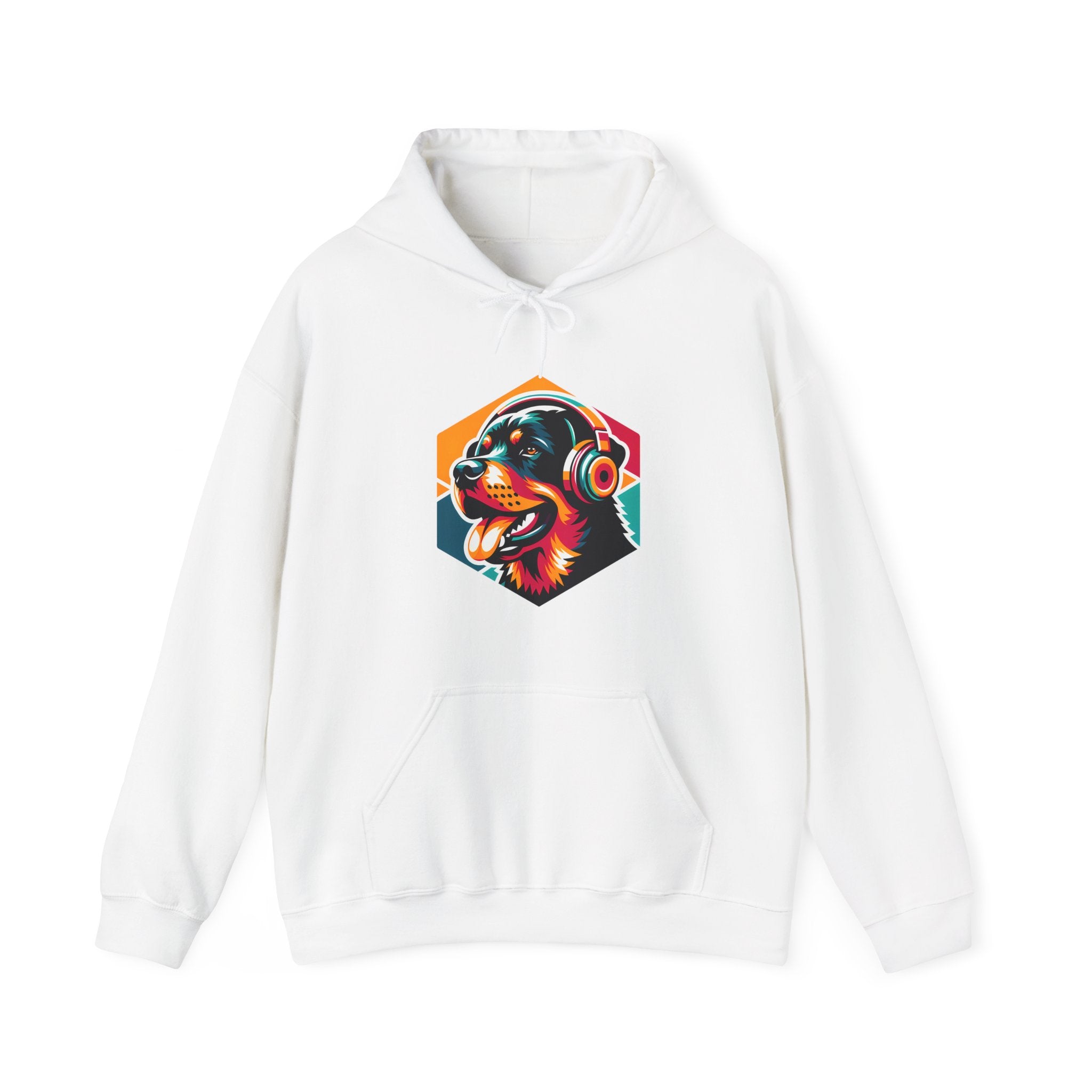 Rottweiler Dog Hoodie - Vibrant Unisex Sweatshirt for Dog Lovers