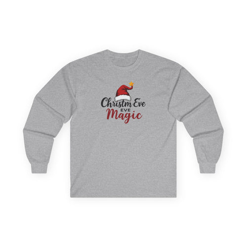 Christmas Eve Magic Long Sleeve Tee - Festive Holiday Shirt