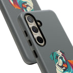 national pet day skateboard bulldog phone case for dog lovers