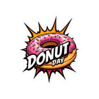 Donut Day Kiss-Cut Stickers