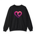 Colorful Heart Sweatshirt - Cozy Valentine Love Pullover
