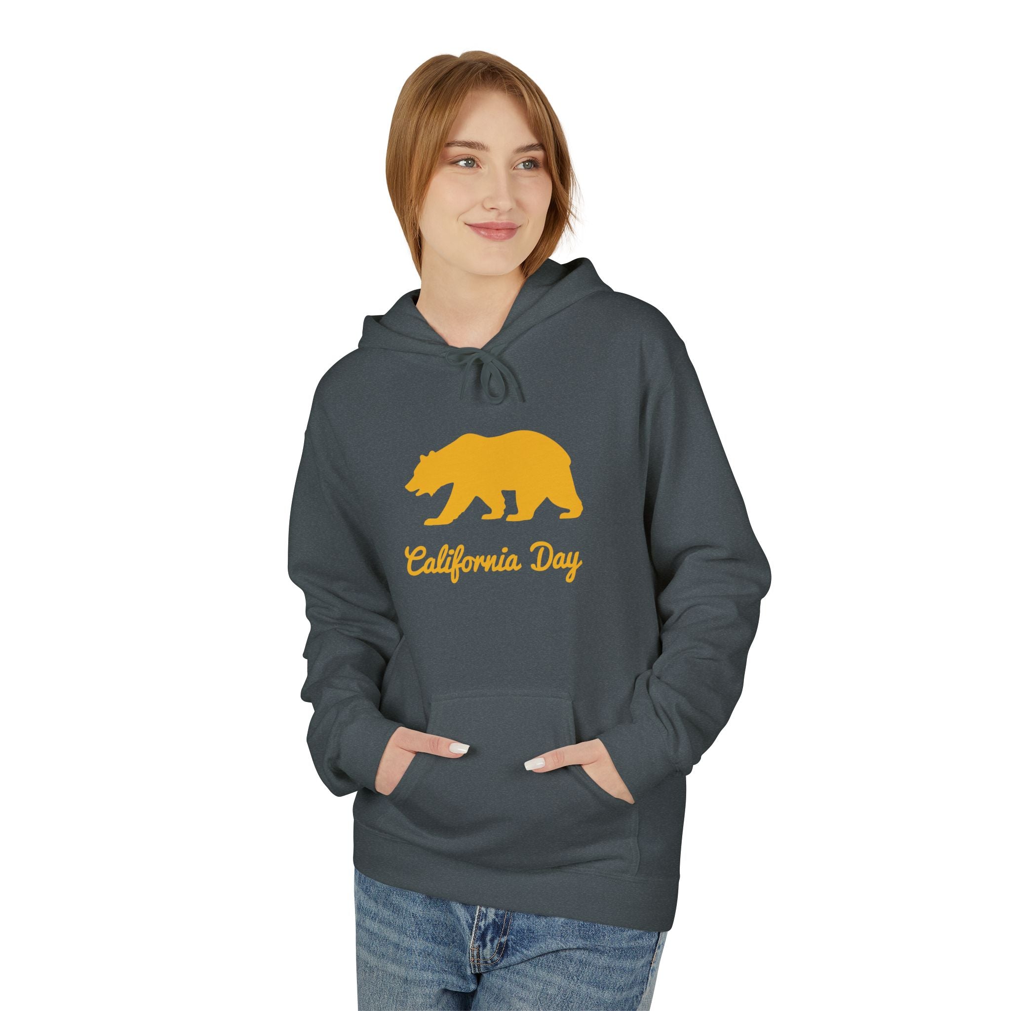 California Bear Hoodie - Unisex Fleece