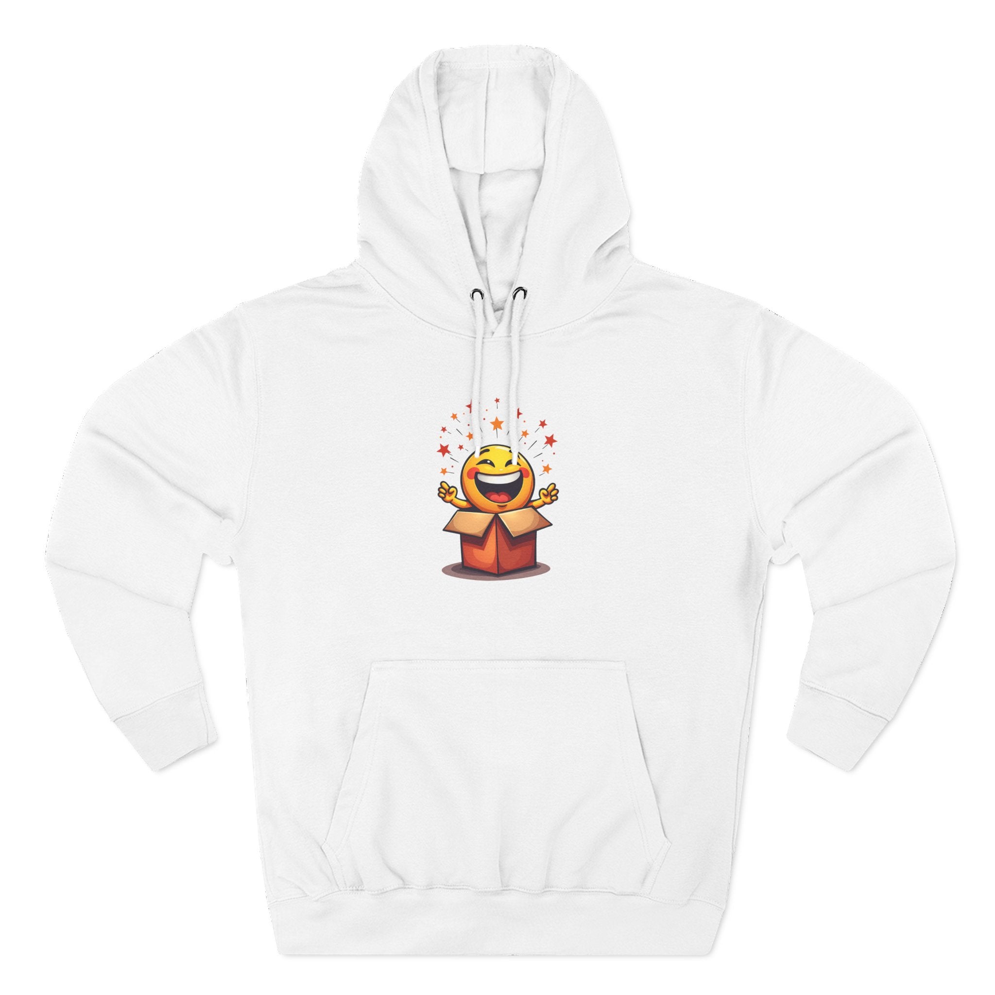 Fleece Hoodie - Cheerful Animal Design, Cozy Gift for Birthdays