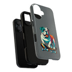 national pet day skateboard bulldog phone case for dog lovers