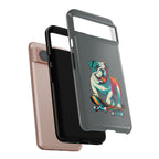 national pet day skateboard bulldog phone case for dog lovers
