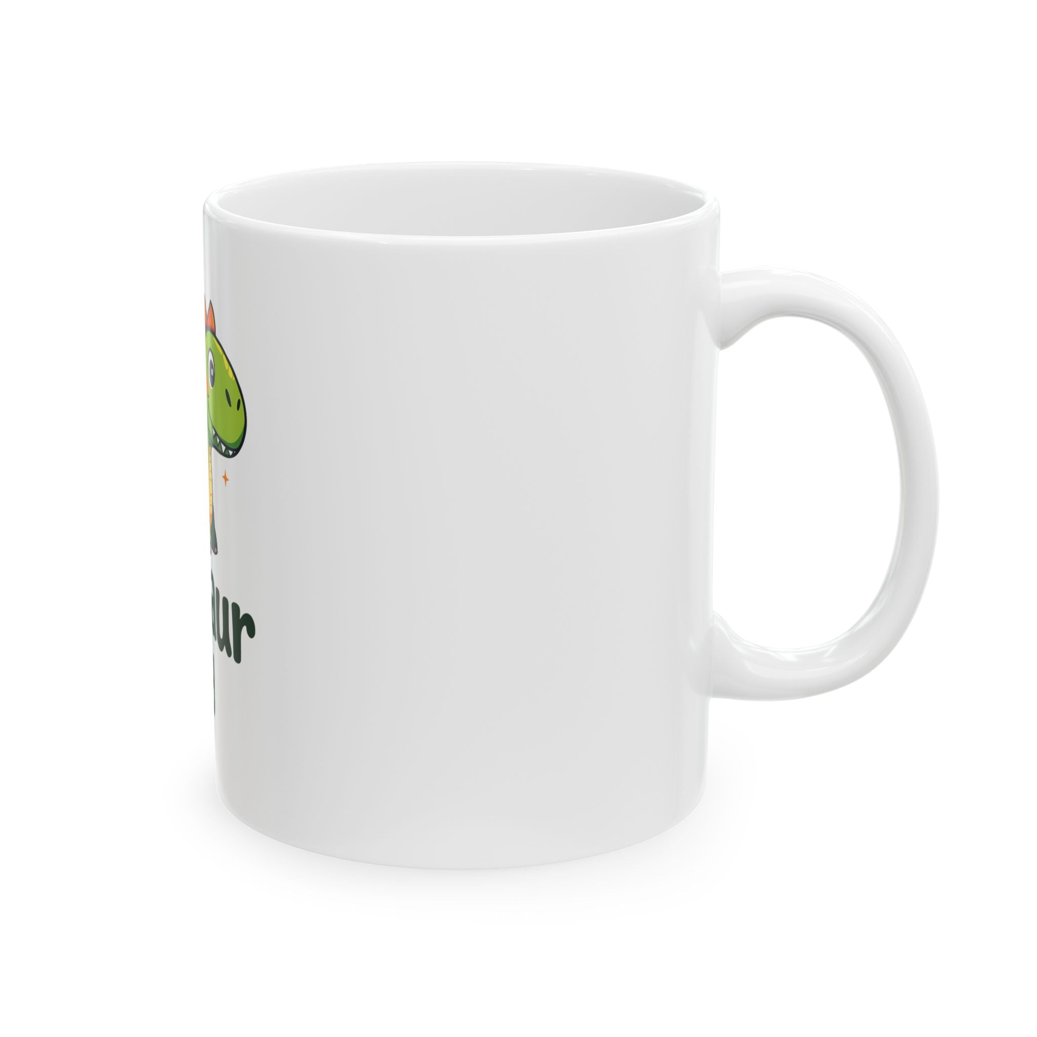 Dinosaur Day Mug Gift - Custom Dino Design for Kids & Adults
