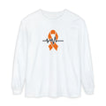 Heart Health Awareness Long Sleeve T-Shirt - Cancer Supportive Gift