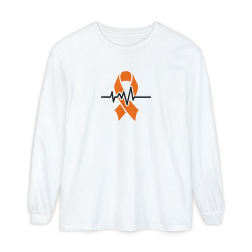 Heart Health Awareness Long Sleeve T-Shirt - Cancer Supportive Gift