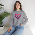 Colorful Heart Sweatshirt - Unisex Love Fashion