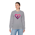 Colorful Heart Sweatshirt - Unisex Love Fashion
