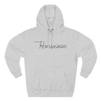 Wireframe Horse Hoodie - Three-Panel Premium Fleece
