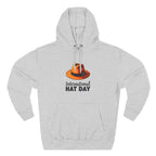 Fleece Hoodie for International Hat Day Celebration