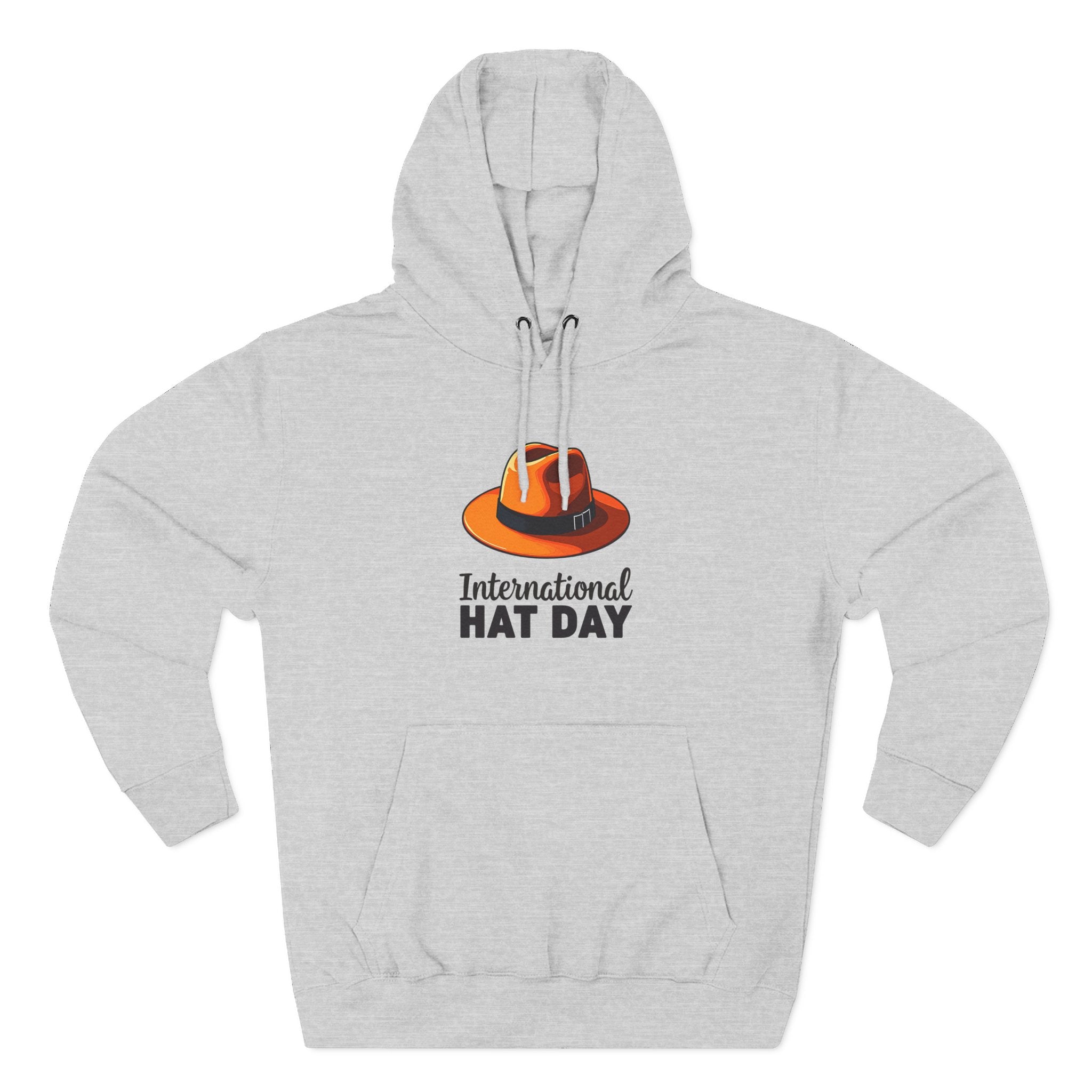 Fleece Hoodie for International Hat Day Celebration