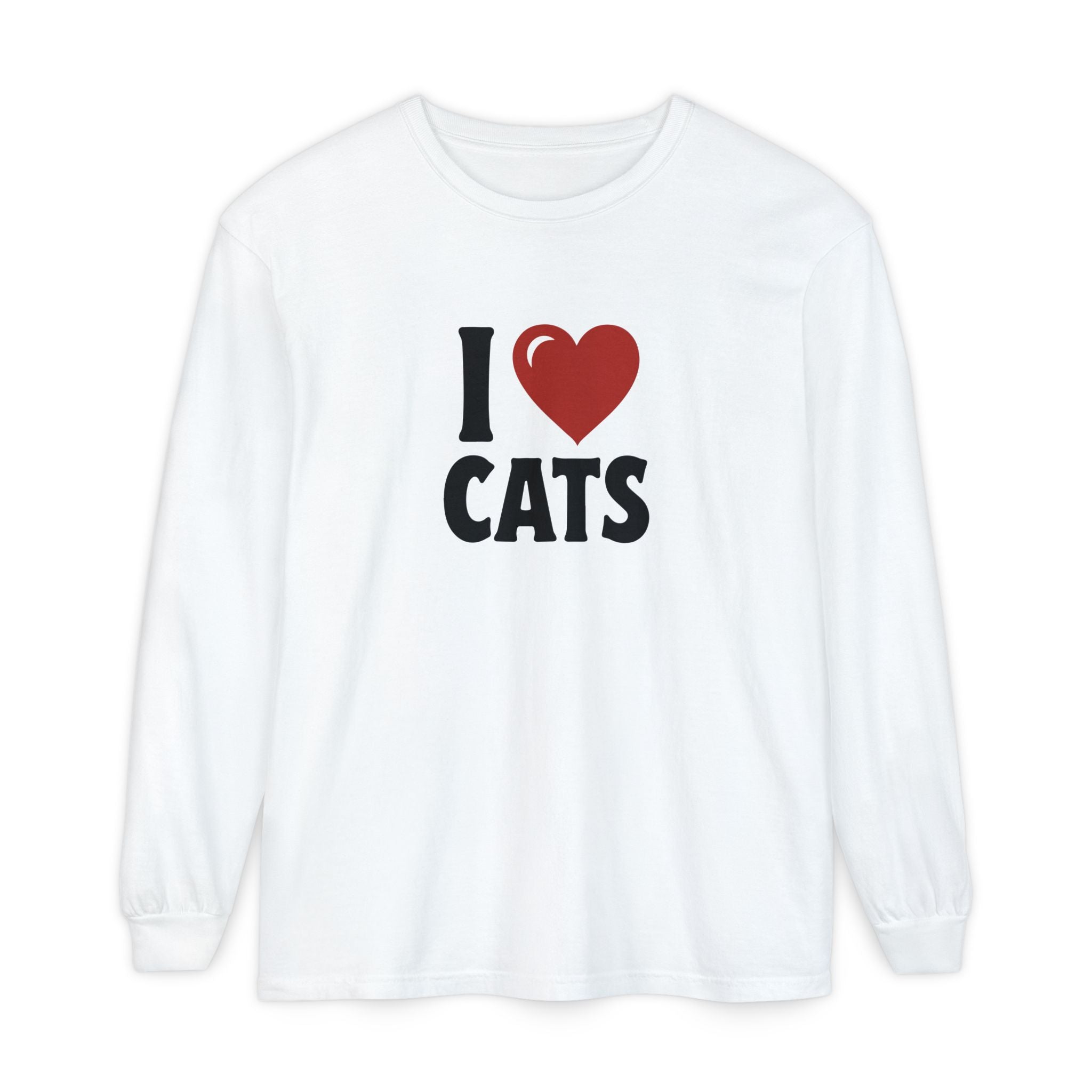 Cat Lover Long Sleeve Tee