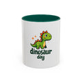 Cute Dinosaur Mug - Colorful Coffee Cup for Dino Lovers