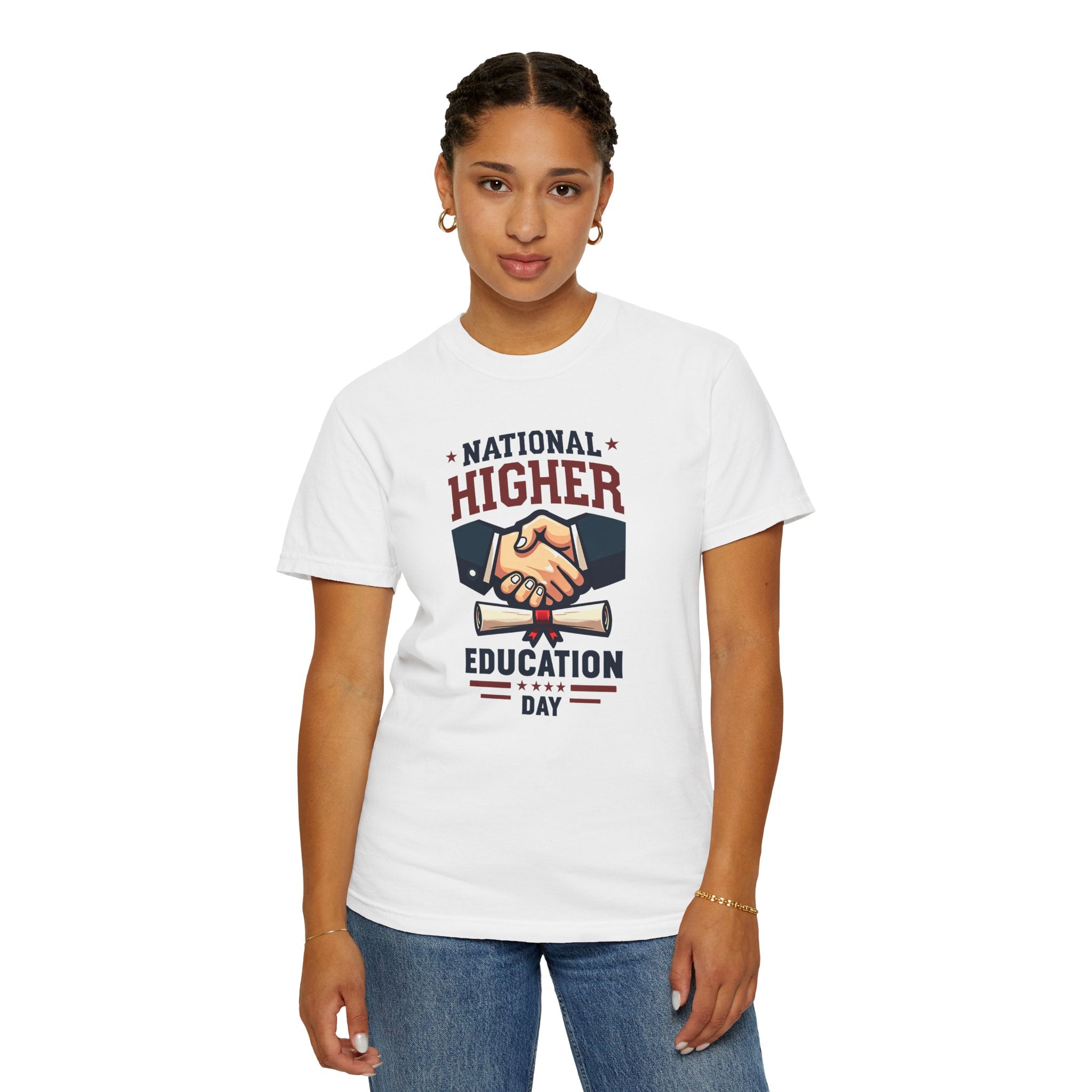 National Higher Education Day Unisex T-shirt - Graduation Gift and College Shirt