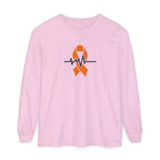 Heart Health Awareness Long Sleeve T-Shirt - Cancer Supportive Gift