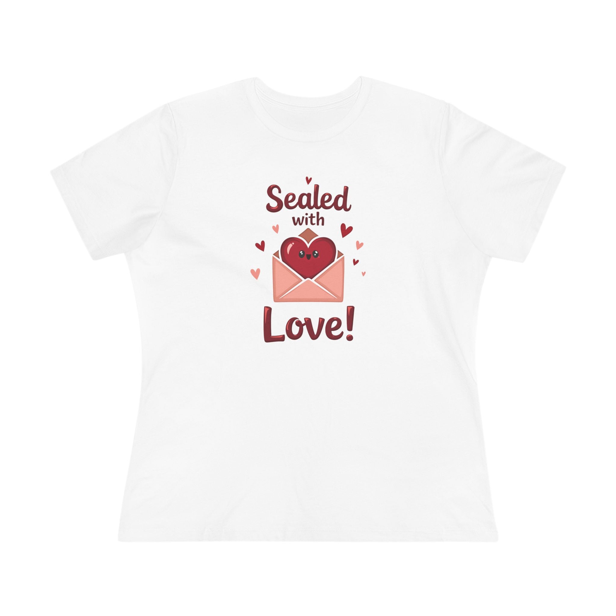 Valentine's Day Women's Tee - Romantic Love Gift Heart Design