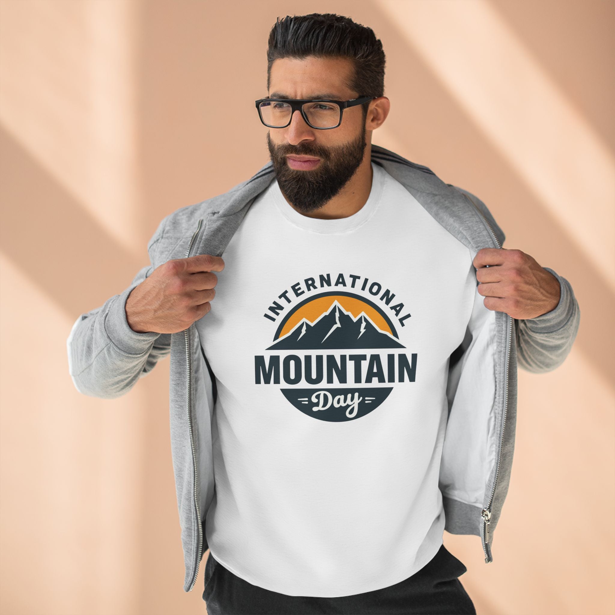 International Mountain Day Crewneck Sweatshirt - Cozy Sweater for Nature Lovers